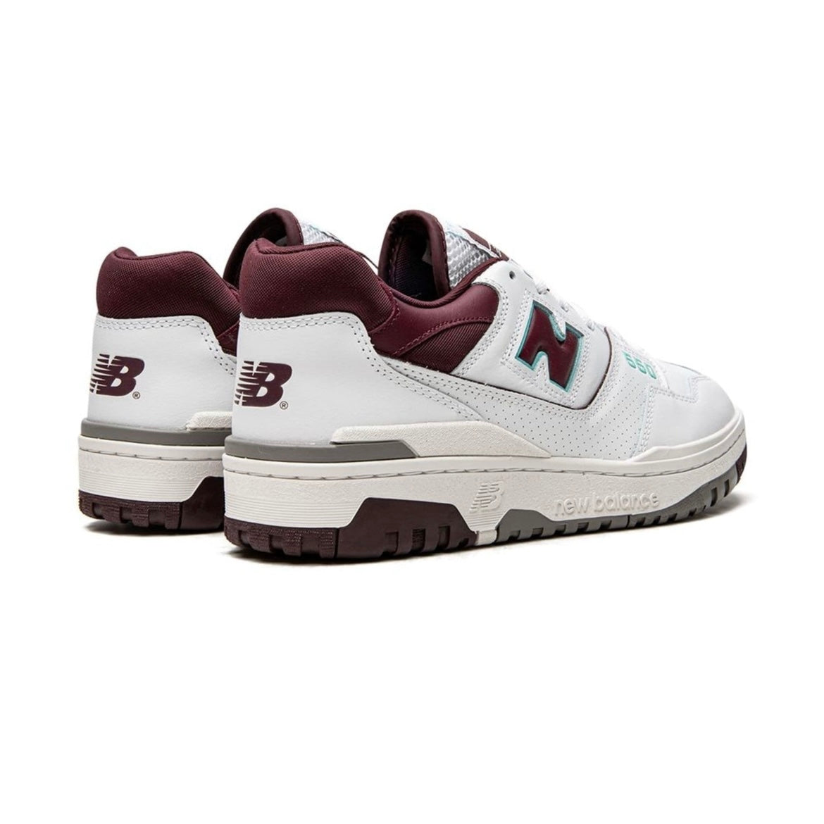 New Balance 550 - Burgundy Turquoise