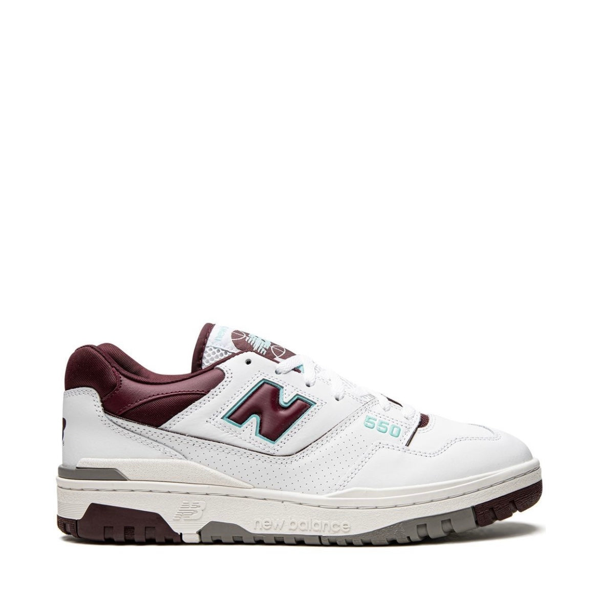 New Balance 550 - Burgundy Turquoise