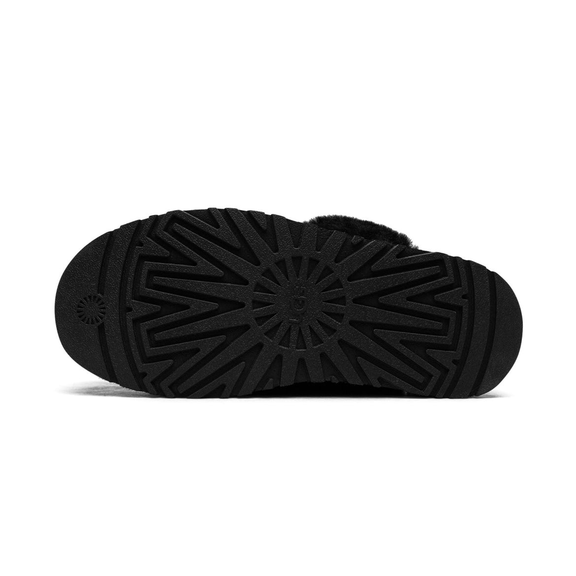 Ugg - Slippers Black with fur lining