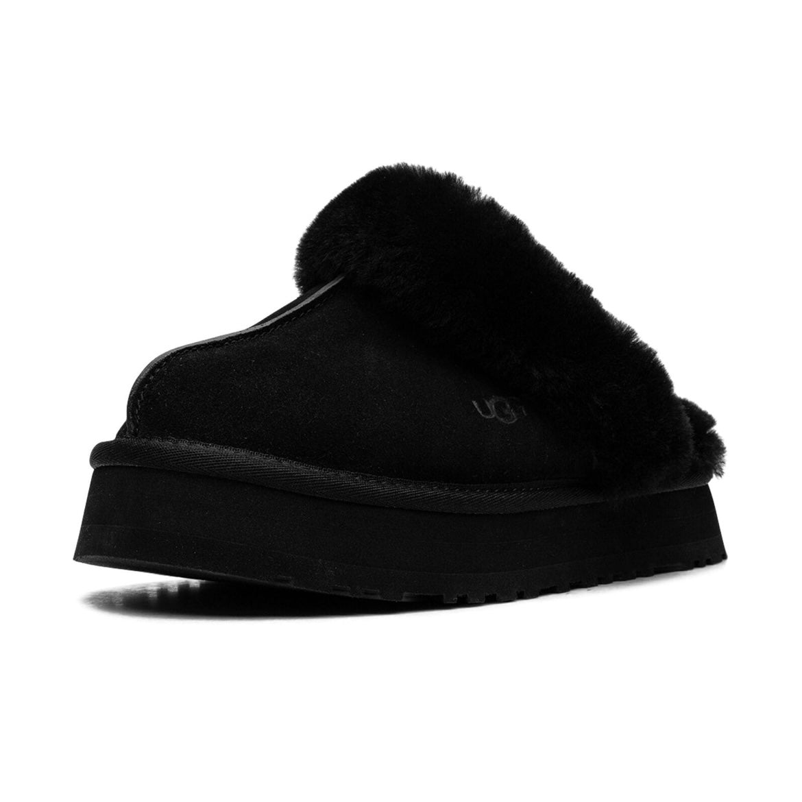 Ugg - Slippers Black with fur lining