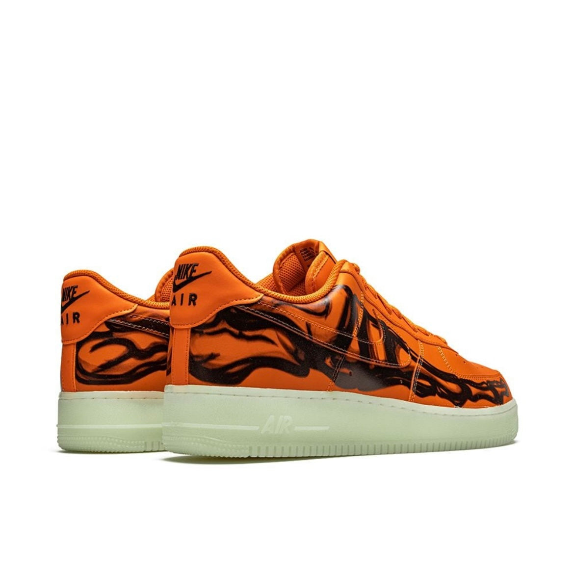 Air Force 1 - Orange Squelette