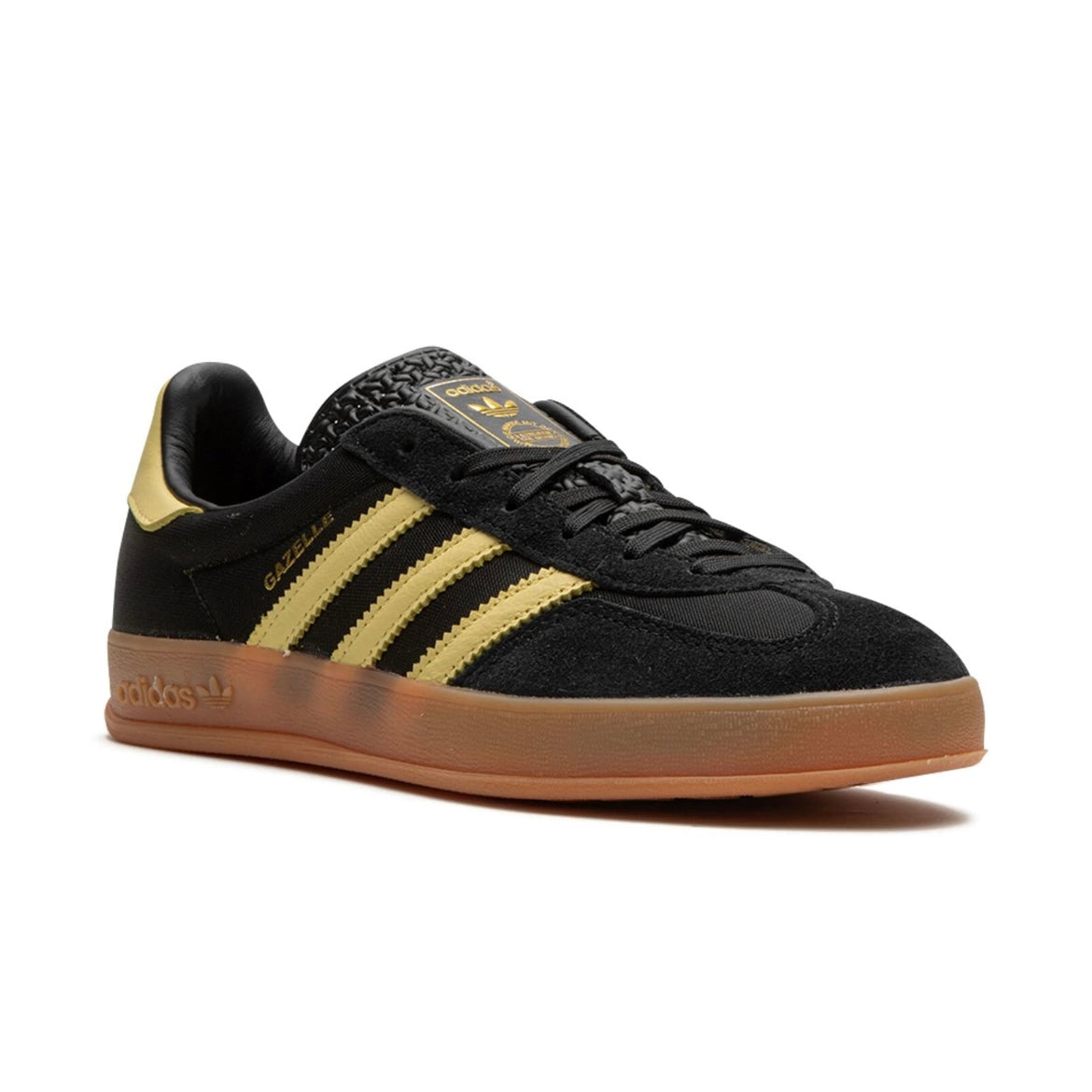 Gazelle Indoor - Noir Presque Jaune