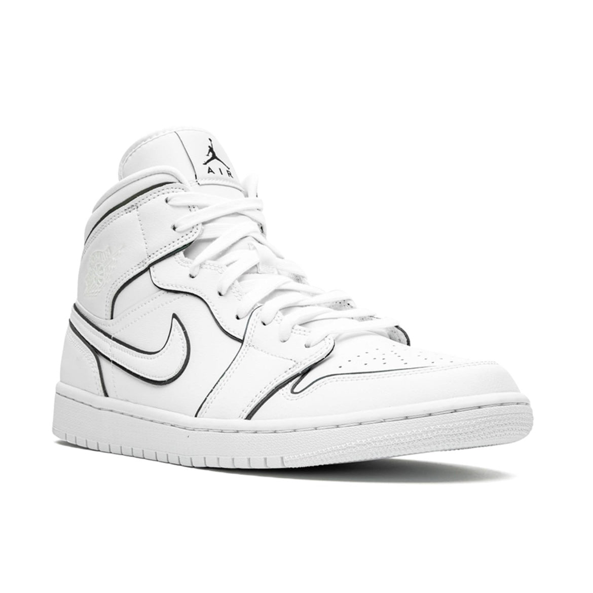 Air Jordan 1- Mid Iridescent Reflective White