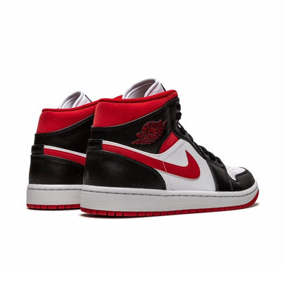 Air Jordan 1 - Mid Noir Rouge Feu