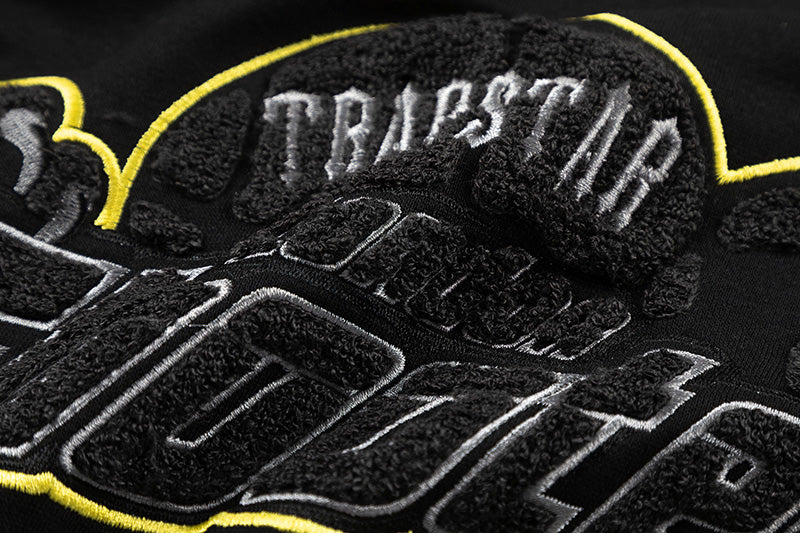 Survêtement Trapstar Shooters | Noir Jaune